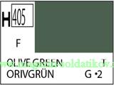 Краска художественная 10 мл. оливковая, матовая, Mr. Hobby. Краски, химия, инструменты - фото