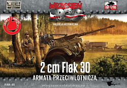 Сборная модель из пластика 2cm Flak 30 Gun (2) 1:72, First to Fight
