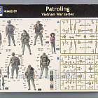 Сборные фигуры из пластика MB 3599 К Патрулирование.Война во Въетнаме (1/35) Master Box (Q445-165) (Q445-165)