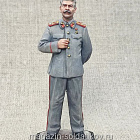 Миниатюра из олова Генералиссимус И.В.Сталин, 54 мм, Студия Большой полк (ИЛ2316.14.01.54) (ИЛ2316.14.01.54)