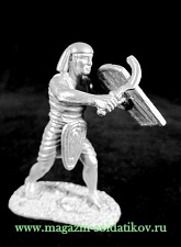 Миниатюра из металла Египетский воин с кхопешем, 54 мм, Магазин Солдатики - фото