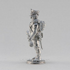 Сборная миниатюра из металла Канонир с банником, 28 мм, Аванпост