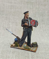 Матрос с гармонью, 54 мм, Студия Большой полк - фото