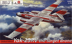 Сборная модель из пластика Яковлев Як-25 РВ, ограниченная серия, Amodel (1/72)