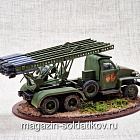 Диорама с БМ-13 на базе Studebaker (1:35) Магазин Солдатики (Д35064) (Д35064)