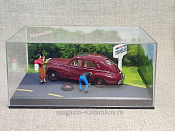 Peugeot 203 La Route Bleue La Crevaison Fontainebleau Altaya 1/43 - фото
