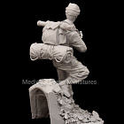 Сборная миниатюра из смолы Спецназ ГРУ Афганская война 75 мм (1:24) Medieval Forge Miniatures (C-75-114) (C-75-114)