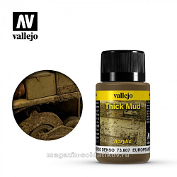 Weathering effects, Густая грязь, Европа Vallejo (73807) (73807)