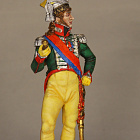 Миниатюра в росписи Король Неаполитанский, маршал Франции Иоахим Мюрат. 1810-12 гг., 54 мм, Сибирский партизан.