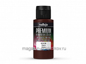 Краска акрил-уретановая Vallejo Premium, Сепия 60 мл, Vallejo Premium - фото