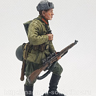 Миниатюра в росписи Советский снайпер 1941-43 гг, 54 мм (НФ0052.14.01.54) (НФ0052.14.01.54)
