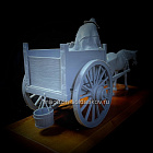 Сборная миниатюра из смолы Повозка, 54 мм, TRILOKA miniatures (TLK-54-046) (TLK-54-046)