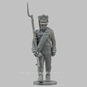 Сборная миниатюра из смолы Унтер-офицер мушкетерского полка 1808-1812 гг, 28 мм, Аванпост - фото