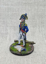 Миниатюра из олова Адмирал Нельсон, 54 мм, Студия Большой полк - фото