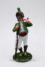 Рядовой Каталонского батальона легкой пехоты 1807-08 гг., 54 мм, Soldanir - фото