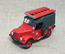 УАЗ-3909 Пожарный автонасос ПМГ-20, Автомобиль на службе №3, 1:43, DeAgostini (307-191) (307-191)