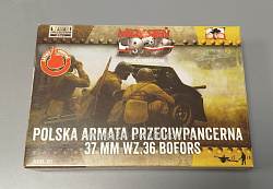 POLSKA ARMATA PRZECIWPANCERNA 34 mm WZ.36 BOFORS, Wrzesien (Q366-158) (Q366-158)