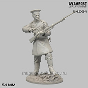 Русский гренадёр, 1855 г, 54 мм, Аванпост - фото