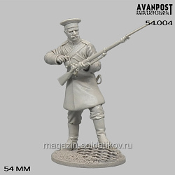 Русский гренадёр, 1855 г, 54 мм, Аванпост (54004) (54004)