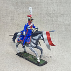 Миниатюра из олова Рядовой гвардейских польских улан, Франция, 54 мм, Студия Большой полк (ИЛ2382.12.03.54) (ИЛ2382.12.03.54)