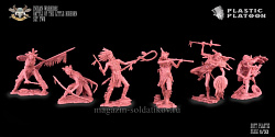 Солдатики из пластика Индейцы, набор №2, 1:32 Plastic Platoon (PP030) (PP030)