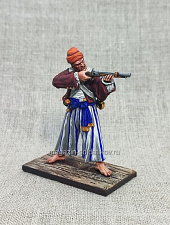 Миниатюра из олова Пират с мушкетоном, 54 мм, Студия Большой полк - фото