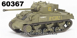Масштабная модель в сборе и окраске Д Танк в сборе Sherman 1c Firefly (1/72) Dragon (60367) (60367)