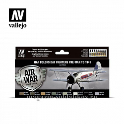 Набор Model Air Day Fighters Pre-War To 1941 Vallejo