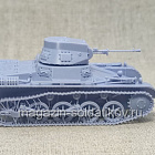 Немецкий легкий танк Т-1 с пушкой 1/56 3Д Корнукопия (552-026) (552-026)