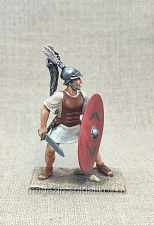 Миниатюра из олова Италийский воин на службе Рима, 54 мм, Студия Большой полк - фото