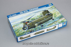 Сборная модель из пластика Вертолет СН - 47А «Чинук» 1:72 Трумпетер