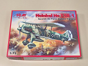 Сборная модель из пластика Самолет 72191 Хейнкель He51B Испанский истребитель биплан (1/72) ICM - фото