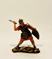 Римский легионер I-II вв., 54 мм, Студия Большой полк - фото