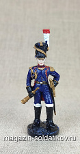 №181 - Офицер пешей артиллерии Императорской Старой гвардии, 1812 г. - фото