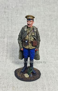 Миниатюра из олова Офицер РИА 1916 г, 54 мм, Студия Большой полк (ИЛ2402.13.02.54) (ИЛ2402.13.02.54)