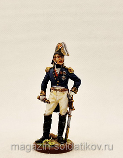 Миниатюра из олова Вице-король Италии Евгений Богарне. Франция, 1809-14 гг, Студия Большой полк