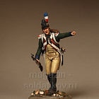Сборная фигура из смолы SM 5412 Шассер Германского легиона.1793, 54 мм, SOGA miniatures (SM-5412) (SM-5412)