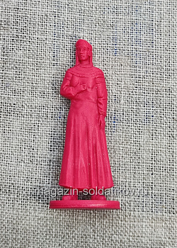Солдатики из пластика Знатная горожанка (красный), Воины и битвы (CN220_2) (CN220_2)