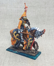 Миниатюра из олова Турнирный рыцарь Священной Римской Империи XIV-XV вв., 54 мм, Студия Большой полк - фото