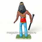 солдатик из твердого пластика Индеец, Польша (704-1115/2) (704-1115/2)