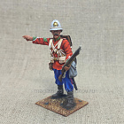 Миниатюра из олова Английский сержант. Англо-зулусская война 1879, Франция, 54 мм, Студия Большой полк