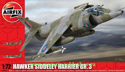 Сборная модель из пластика А Самолет BAE Harrier GR3 (1/72) Airfix (4055) (4055)
