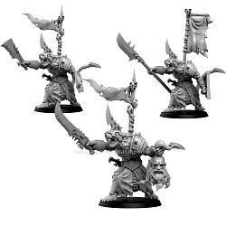 Rat Warlord kit, 28 mm Punga miniatures (WR003) (WR003)