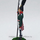 Обер-офицер Орловского мушкетерского полка 1804-08 гг., 54 мм, Soldanir (QF0522) (QF0522)