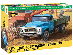 Сборная модель из пластика Грузовой автомобиль ЗИЛ - 130 1/35 Звезда (3712) (3712)