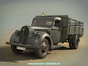 Сборная модель из пластика G917T (1939 г. произв.) Немецкий грузовой автомобиль (1/35) ICM - фото