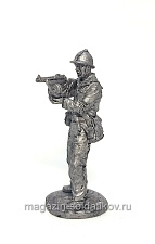 Миниатюра из олова Краснофлотец-автоматчик, Ленинградский фронт, 1941г.СССР, 54мм. EK Castings - фото