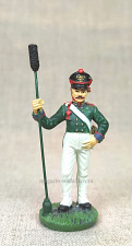№12 - Унтер-офицер, фейерверкер лейб-гвардии Артиллерийской бригады в парадной форме, 1812 г - фото