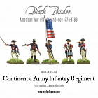Continental Infantry Regiment (Plastic Box) 28 мм Warlord (WGR-AWI-04) (WGR-AWI-04)