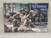 Солдатики из пластика U.S.Marines WWII (1/72) Mars - фото